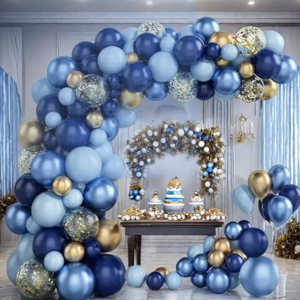Blue Balloon Garland Arch Kit