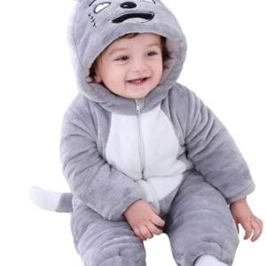 BRANDONN Unisex Baby Flannel Jumpsuit