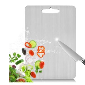 AMF INDIA Large Stainless Steel Cutting Board for Kitchen