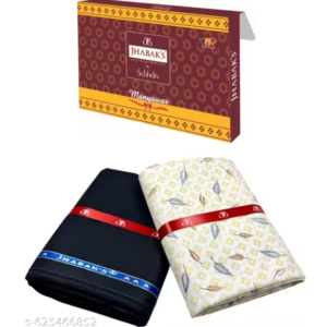 Unstitched Polycotton Shirt & Trouser Fabric Printed