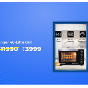 Singer Oven Toaster Grill @ Rs 3999 Worth Rs 11,990