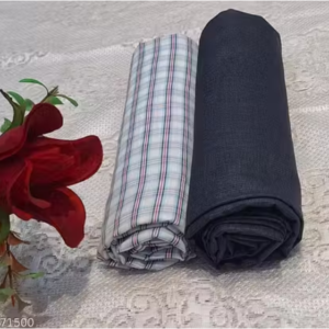 Men’s Unstitched Shirt Pant Fabric Combo