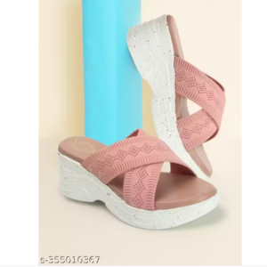 Latest stylish wedges slipper for girls and womens