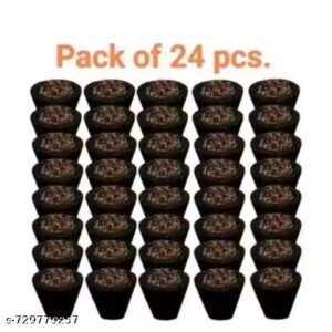 24 sambrani dhoop cups lobhan Guggul havan samagri puja