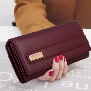 ALSU Trendy Womens Wallet Hand Purse Clutch with phone pocket 4 card pocket