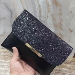 Partywear Shinning Sling Bag/Clutch For Women & Girls