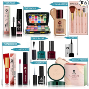 NOY Makeup Kit Combo 15 Pcs For Women Girls Natural Glow (Pack Of-15) #YN283