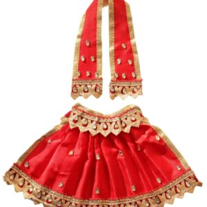 Geetanjali Men's and Women's Decorations Dress (LP- 242_Red_Size - 3)