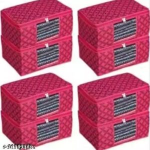 Premium Quality Printed Non Woven Saree Cover Storage Bags for Clothes with Offer Saree Organizer for Wardrobe/Organizers for Clothes