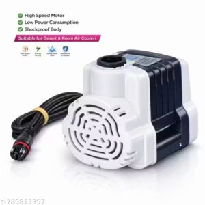 Premium High Speed Air Cooler Water Pump Motor | Energy Saving Submersible Cooler Pump for Desert & Room Air Coolers | Strong Water Flow | Low Power Consumption | Shockproof & Durable Body | Long Lasting Performance