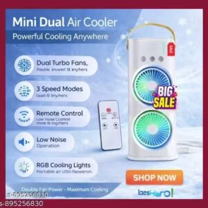 CoolBreeze Mini Dual Air cooling Fan