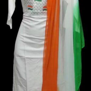 Women cotton Kurtis with Indian Teranga, Special for republic day of India