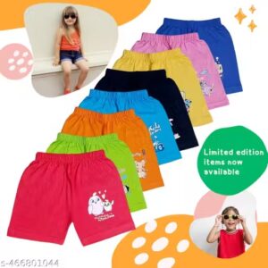 Kids Shorts for Girls & Boys | Pack of 8 Pcs – Trendy, Comfortable & Must-Have for Summer!