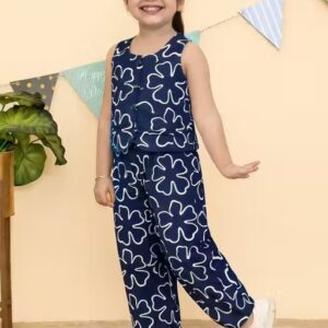 KIDS GIRLS COTTON TOP BOTTOM SUMMER DRESS