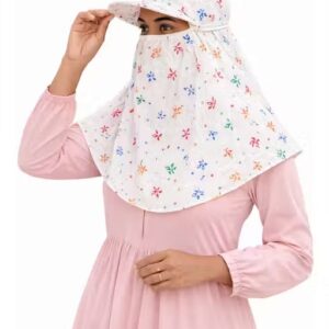 ELOSKA WORLD® Ladies Cotton Riding Scarf with Cap | Anti-Dust Face Cover for Summer