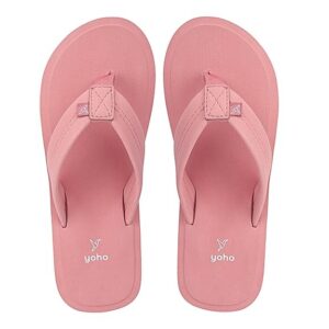 YOHO Bubbles Women Ortho slippers | Soft comfortable and stylish flip flop slippers for Women in exciting colors |Lightweight | Anti Skid | Daily Use Chappal