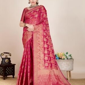 Pure Organza Saree withS PearlD Embellishments12 NEW FANCY SAREE ORGANZA NEW FANCY SAREE NEW FANCEY SAREES